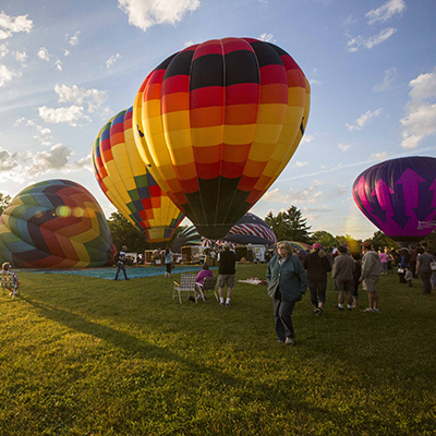Jamesville Balloonfest: credit Wainwright Photography